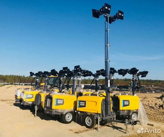 Аренда осветительной мачты Atlas Copco