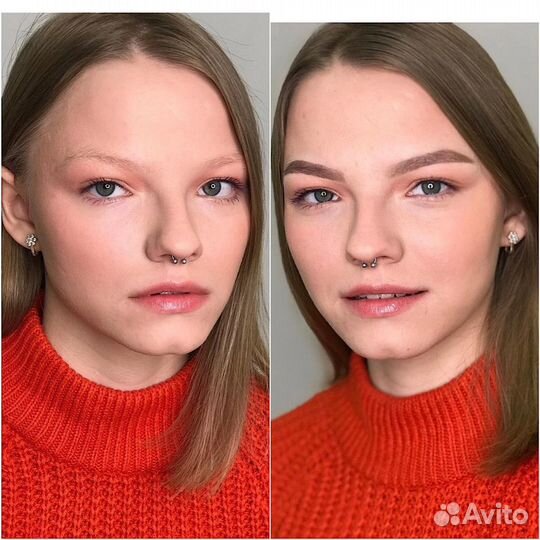 Оформление бровей