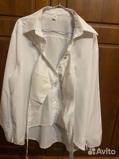 Блузка на завязках