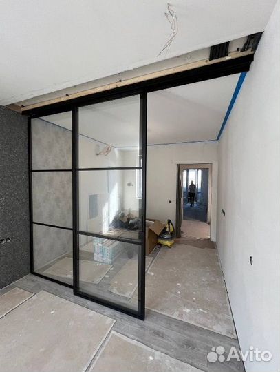 Раздвижные перегородки на заказ