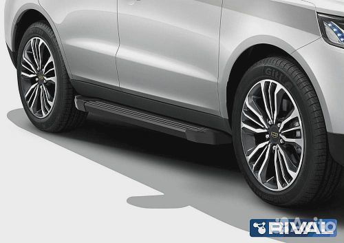 Пороги для Geely Emgrand X7 (2019-2024) Black