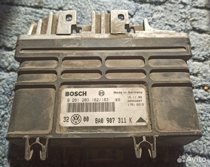 Эбу мозги vw passat b4 1.8 моновпрыск