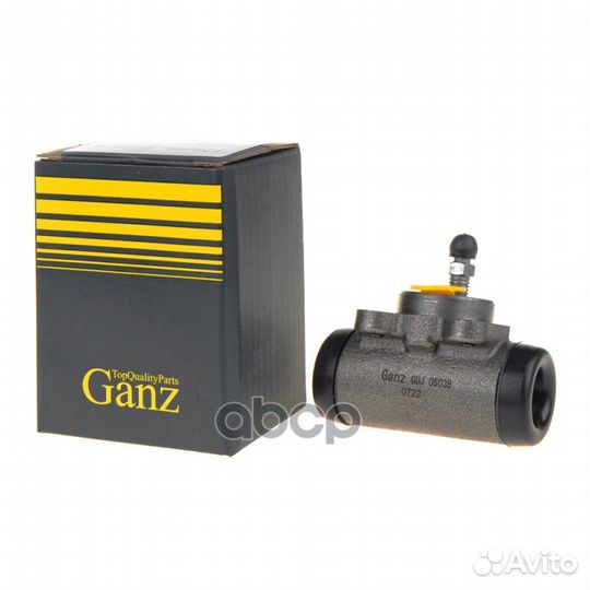 Цилиндр задний тормозной GUJ05038 ganz