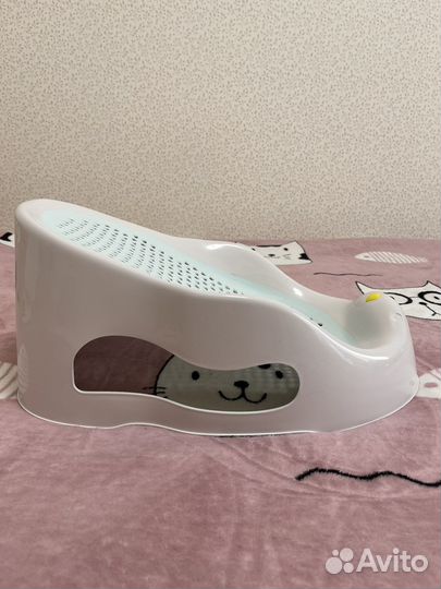 Горка для купания новорожденного + круг