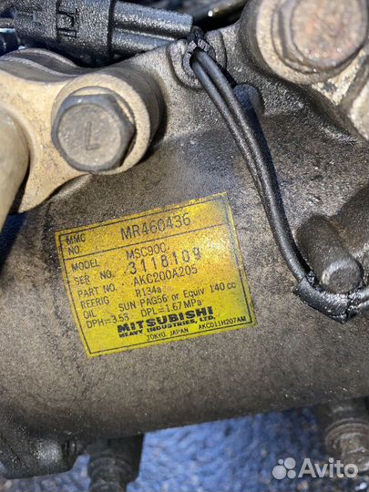 Компрессор кондиционера Mitsubishi Lancer IX CS3 M