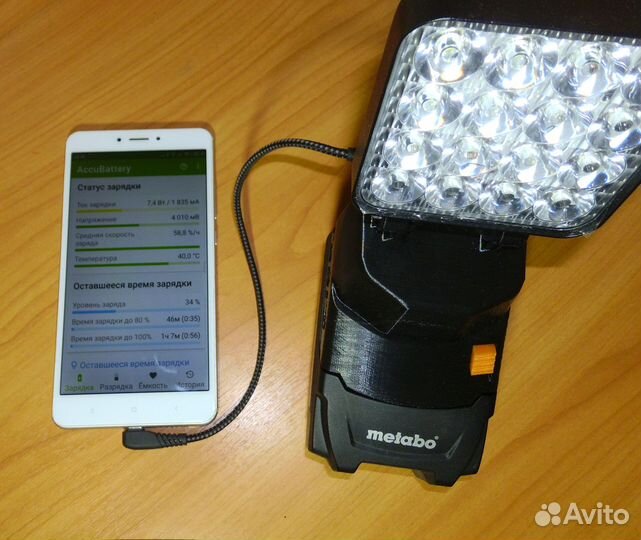 Фонарь Метабо