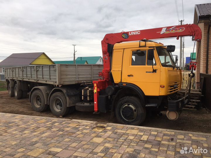 Грузоперевозки 20 тонн открытый бортовой полуприце