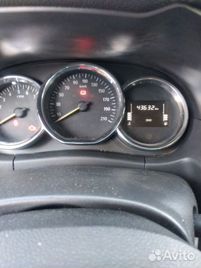 Renault Duster 2.0 МТ, 2019, 43 000 км
