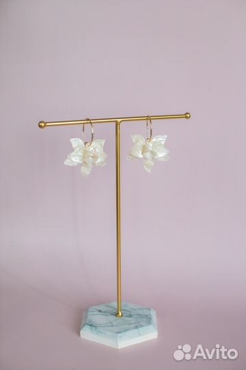 Серьги кольца