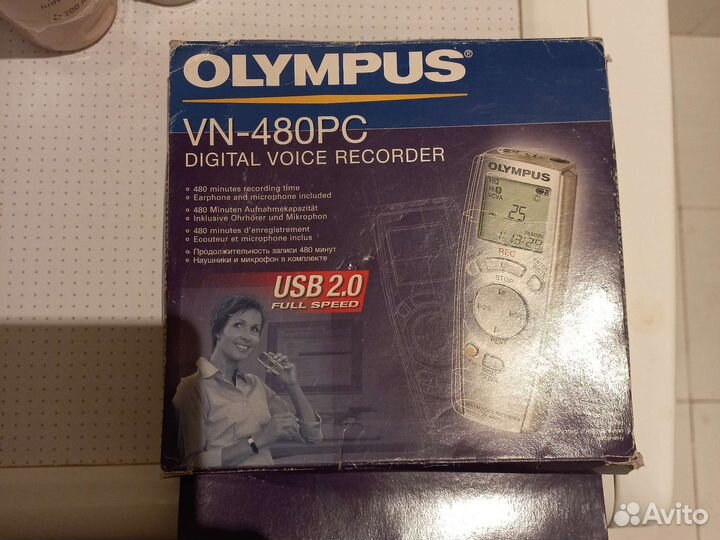 Olympus VN-480PC digital voice recorder