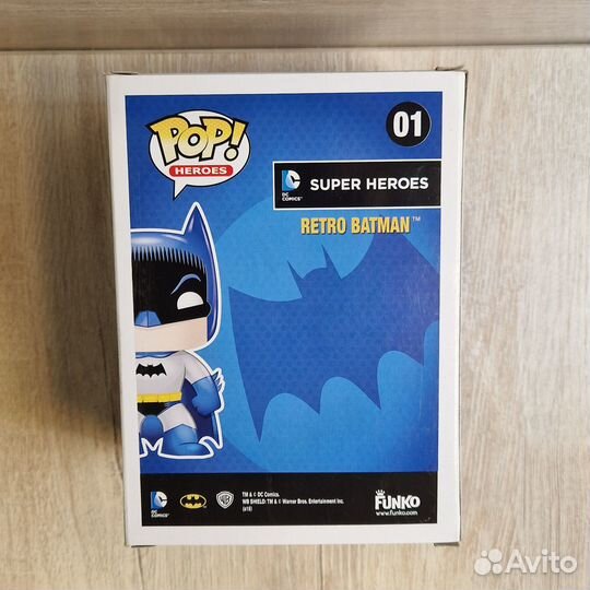 Funko Pop DC Super Heroes 01 Retro Batman