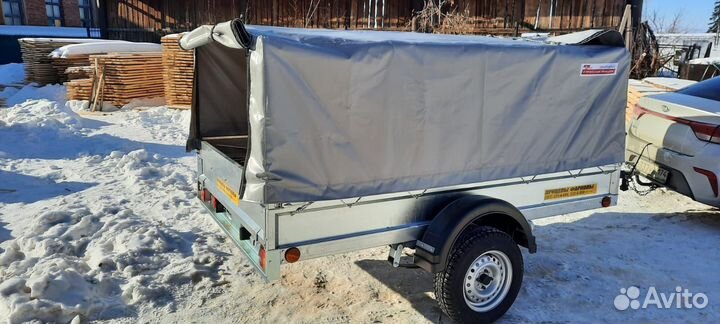 Прицеп новый Крепыш 8213В5 плюс (2,5х1,5) тент 1,1
