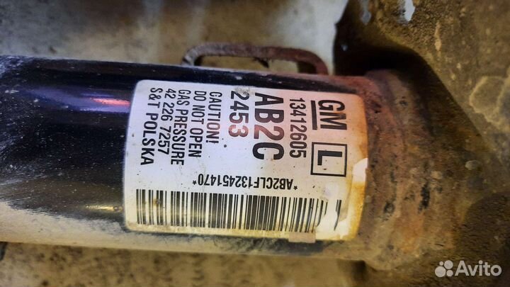 Амортизаторы на opel astra j