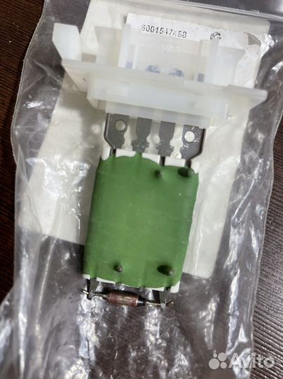 Резистор отопителя Logan/Duster 6001547488