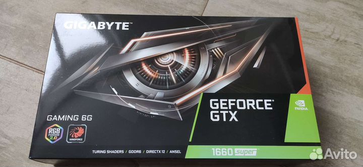 Видеокарта gtx 1660 super