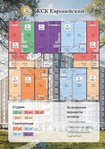 Квартира-студия, 26 м², 2/12 эт.