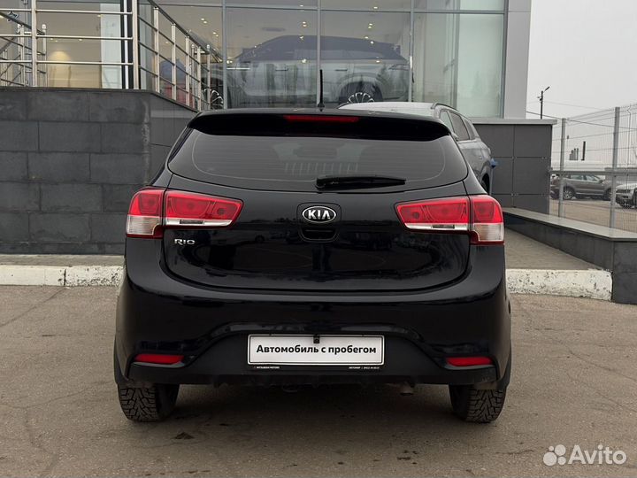 Kia Rio 1.6 МТ, 2016, 132 681 км