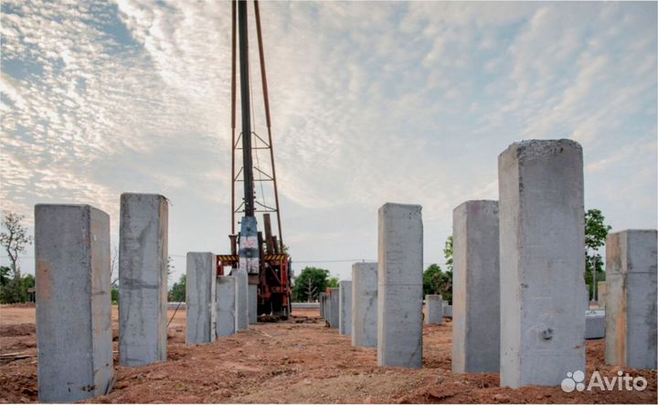 Железобетонные / жб сваи от производителя