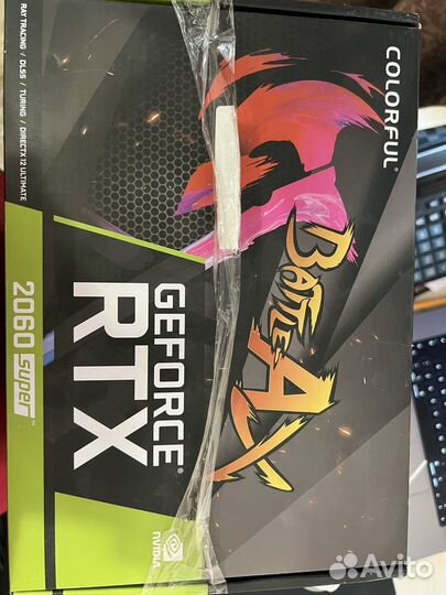 Видеокарта geforce RTX 2060 super 8GB