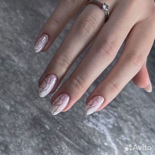 Маникюр Гель-лак Наращивание