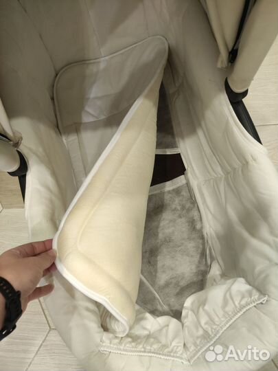 Коляска 2 в 1 Indigo эко кожа