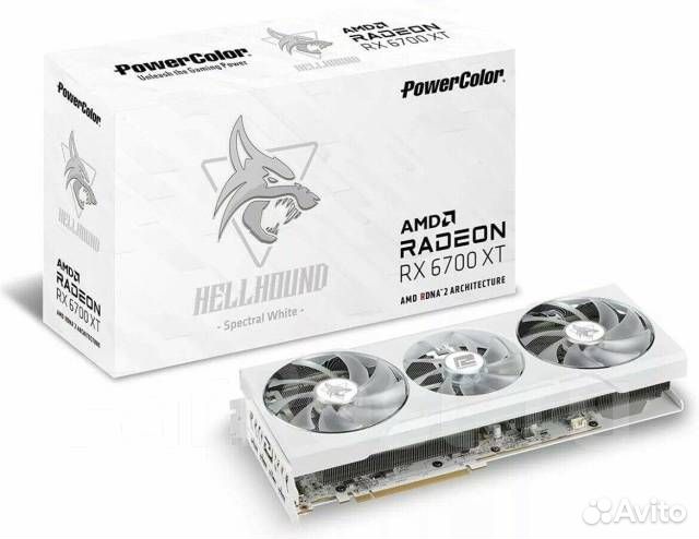 RX6700xt PowerColor Hellhound White 12GB