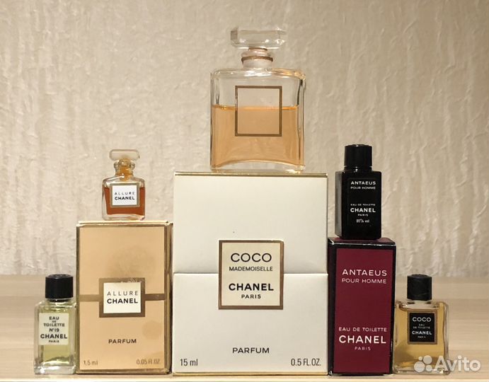Chanel, Payot, hermes, Estee Lauder