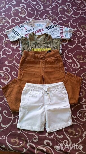 Вещи пакетом на мальчика 116