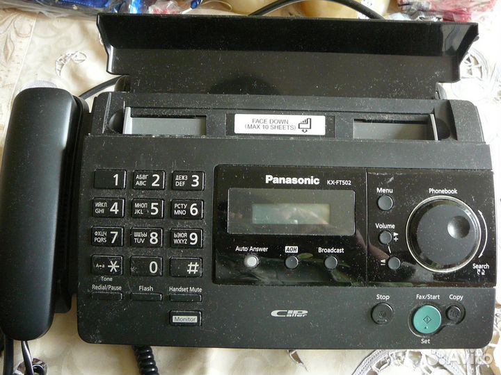 Телефон факс Panasonic