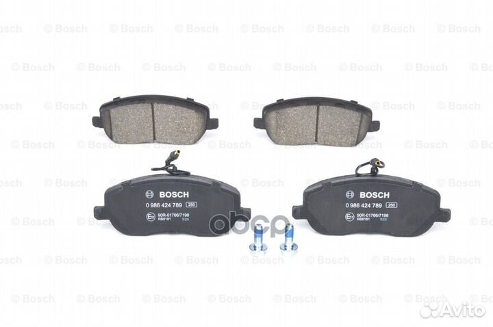 0 986 424 789 колодки дисковые передниеCitroen