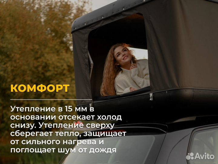 Палатка на крышу авто