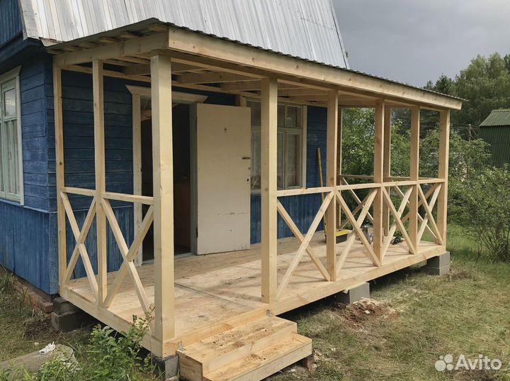 Пристройки террасы веранды под ключ