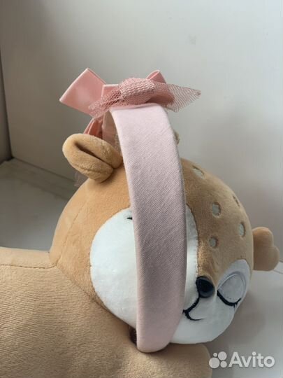 Ободки для волос и бант для девочки