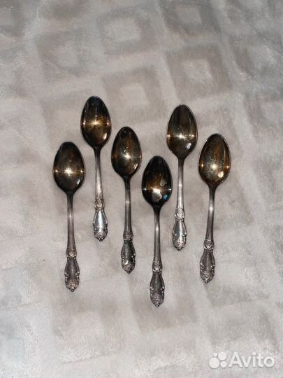 Чайные ложки СССР, мнц (мельхиор)