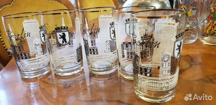 Стеклянные стаканы СССР