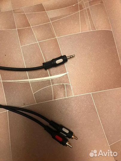 Кабель Audio MiniJack (3.5mm) - 2*RCA, 6 метров