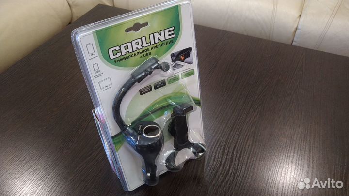Держатель в прикуриватель авто Carline 2xUSB