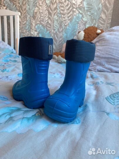 Детские резиновые сапоги