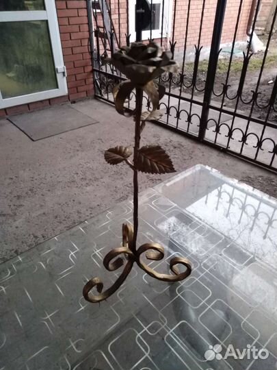 Роза из металла