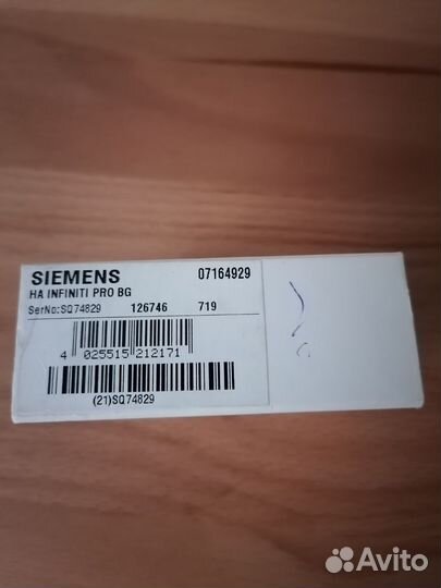 Цифравой слуховой аппарат siemens Германия