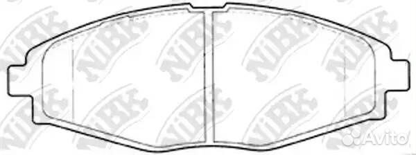 Колодки тормозные дисковые daewoo matiz 0.8 1998