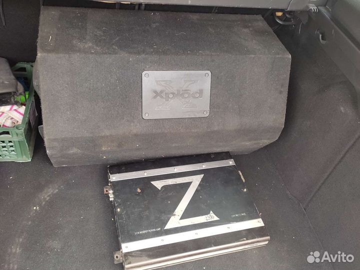 Сабвуфер и усилитель