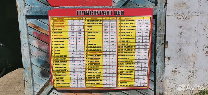 Прием и вывоз металлолома