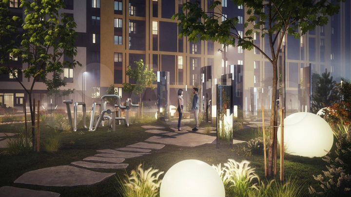 2-к. квартира, 41 м², 22/25 эт.