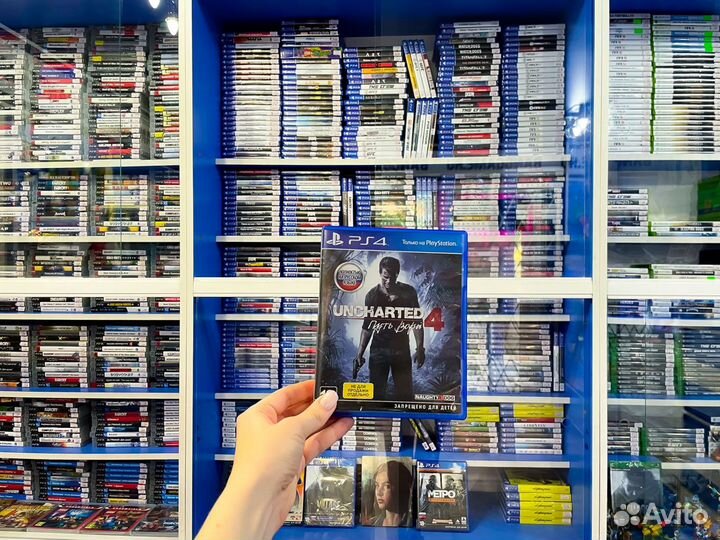 Uncharted 4 путь вора ps4 (обмен)