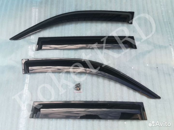 Ветровики / Дефлекторы Окон Дверей Prado 120