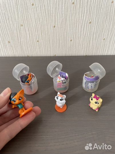 Киндеры Natoons, Смурфики, 44 котенка и т.д