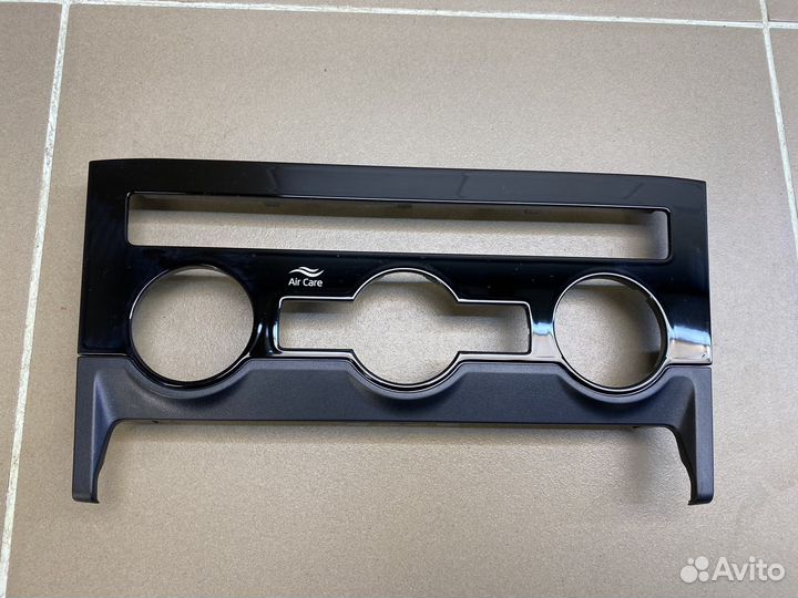 Накладка блока управления климатом skoda kodiaq