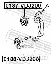 Nsii0015421758 Ролик натяжной приводного ремня