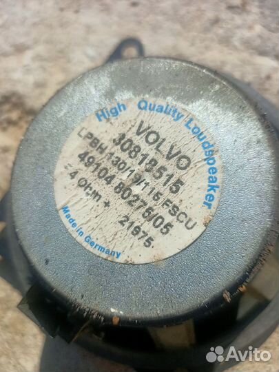 Динамик передний Volvo S40 1